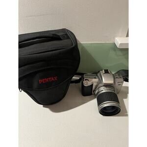 Pentax ZX-60 35mm SLR Film Camera & Case